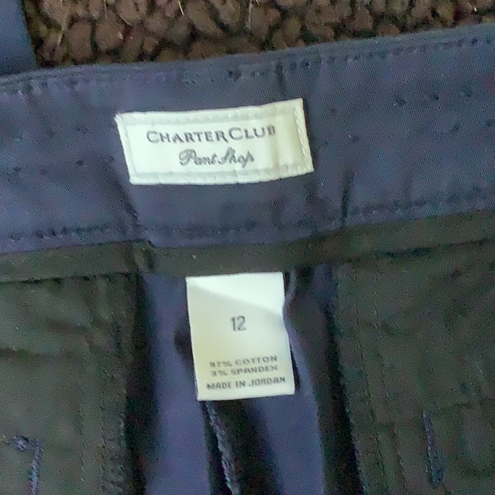 Navy Blue Chinos - Picture 4 of 5